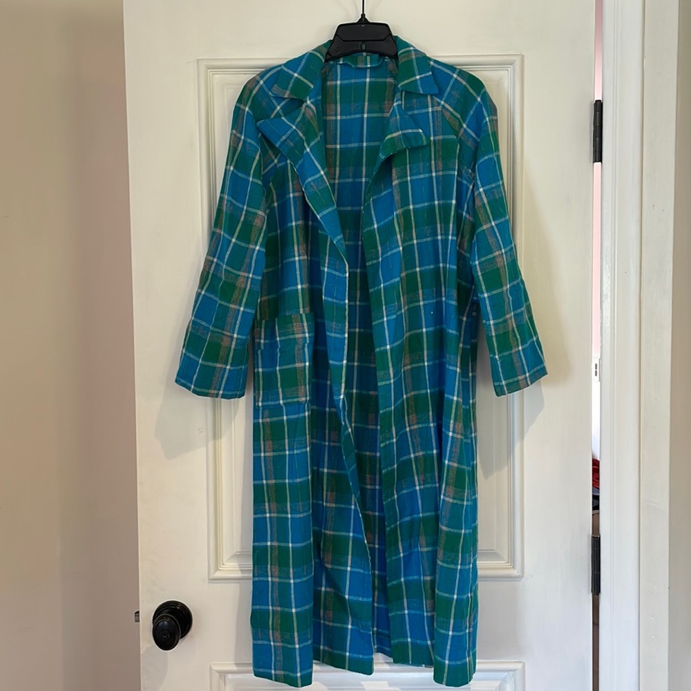 Plaid coat